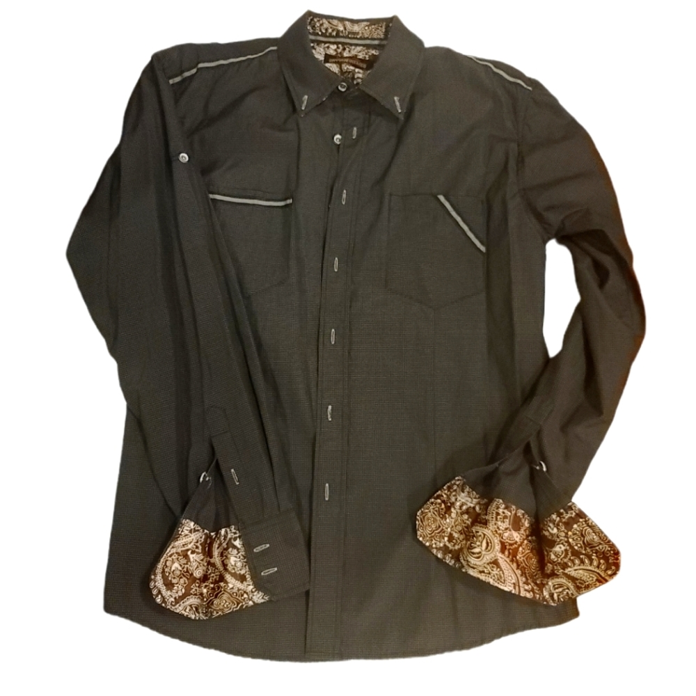 Champagne Wishes • Caviar Dreams XL Men's Button Down Shirt